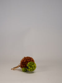 Handmade Crochet Turtle Keychain