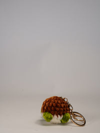 Handmade Crochet Turtle Keychain